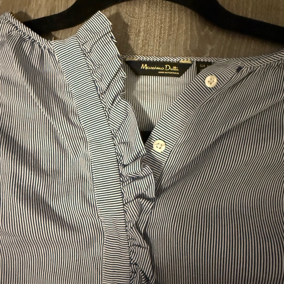 Blue Striped Blouse - Picture 3 of 3